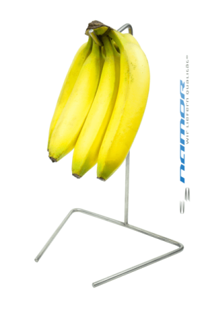 Namor© Edelstahl Obsthalter | Bananenhalter | Traubenhalter | Handmade in Germany